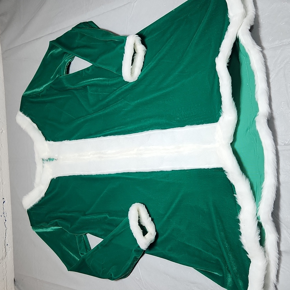 Green Elf/Christmas Coat and Hat